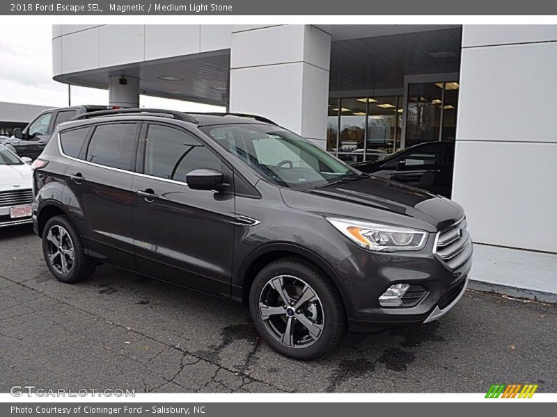 Magnetic / Medium Light Stone 2018 Ford Escape SEL
