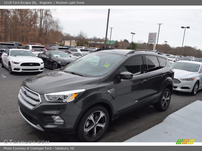 Magnetic / Medium Light Stone 2018 Ford Escape SEL