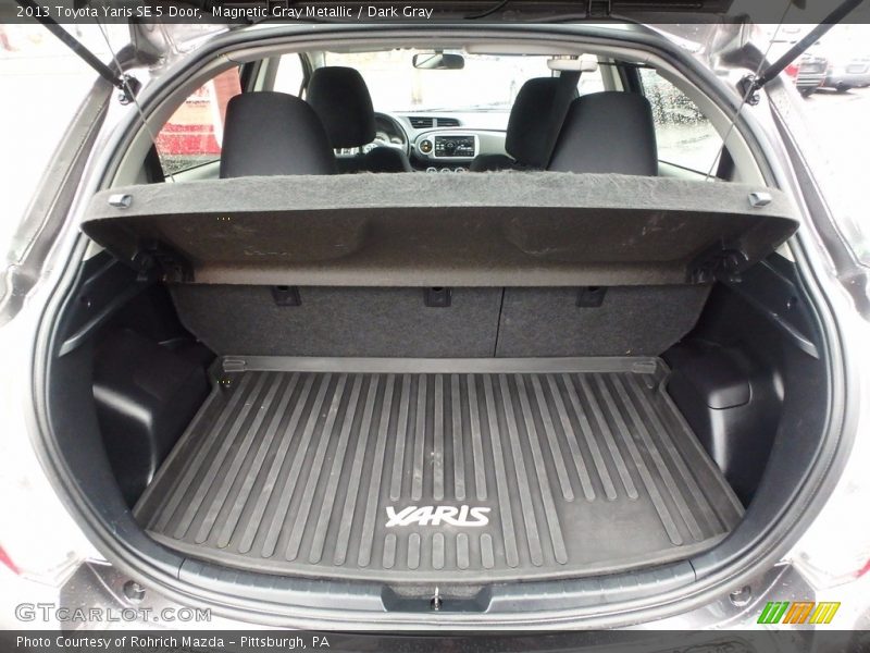 Magnetic Gray Metallic / Dark Gray 2013 Toyota Yaris SE 5 Door