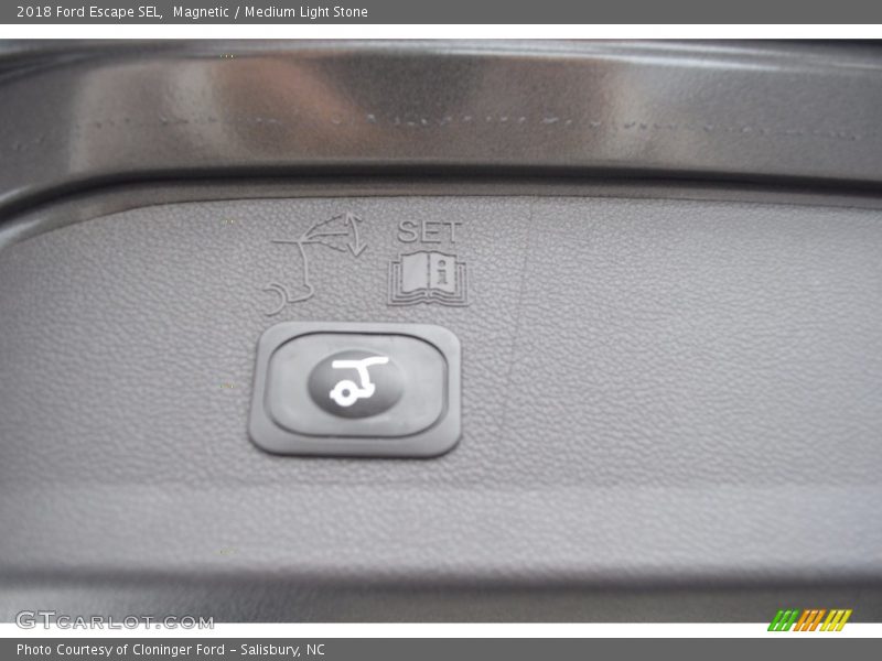 Magnetic / Medium Light Stone 2018 Ford Escape SEL