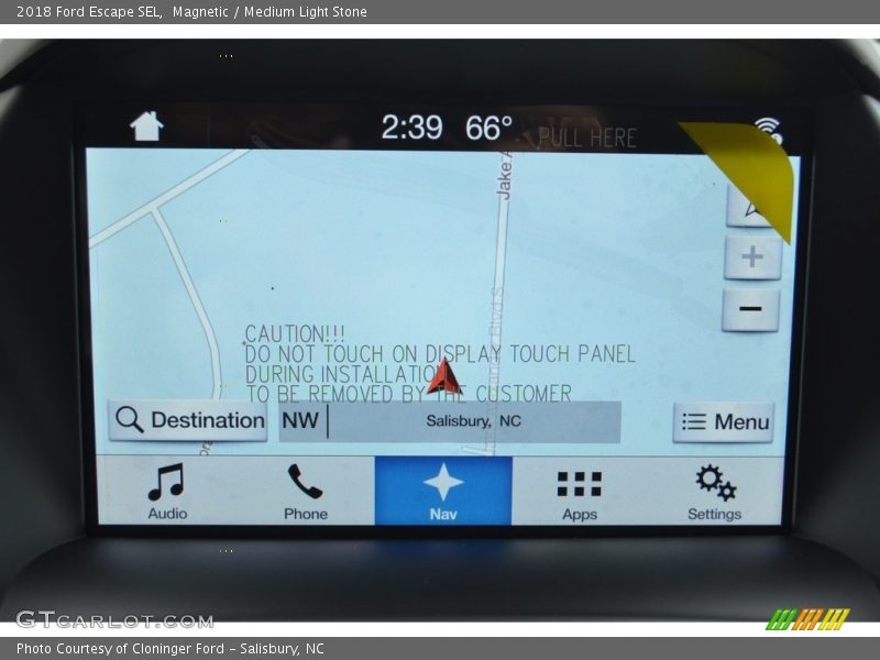 Magnetic / Medium Light Stone 2018 Ford Escape SEL