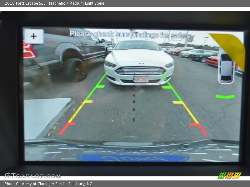 Magnetic / Medium Light Stone 2018 Ford Escape SEL