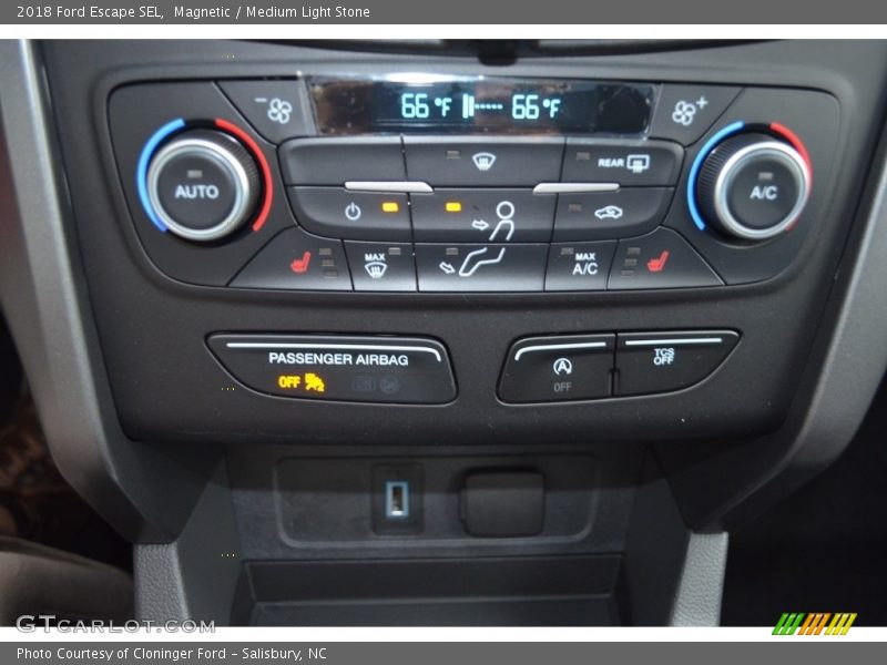 Magnetic / Medium Light Stone 2018 Ford Escape SEL