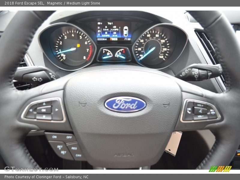 Magnetic / Medium Light Stone 2018 Ford Escape SEL