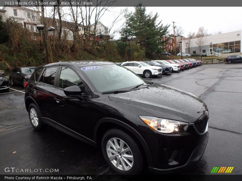 Black Mica / Black 2013 Mazda CX-5 Sport AWD