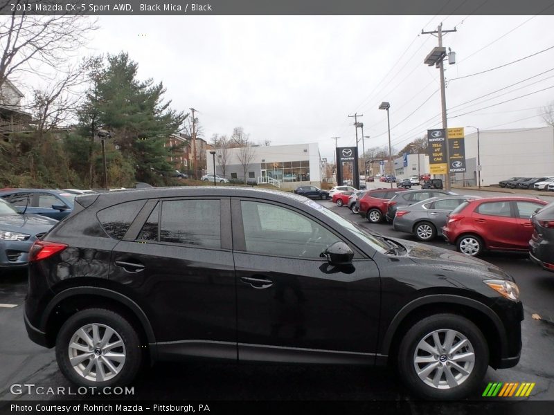 Black Mica / Black 2013 Mazda CX-5 Sport AWD