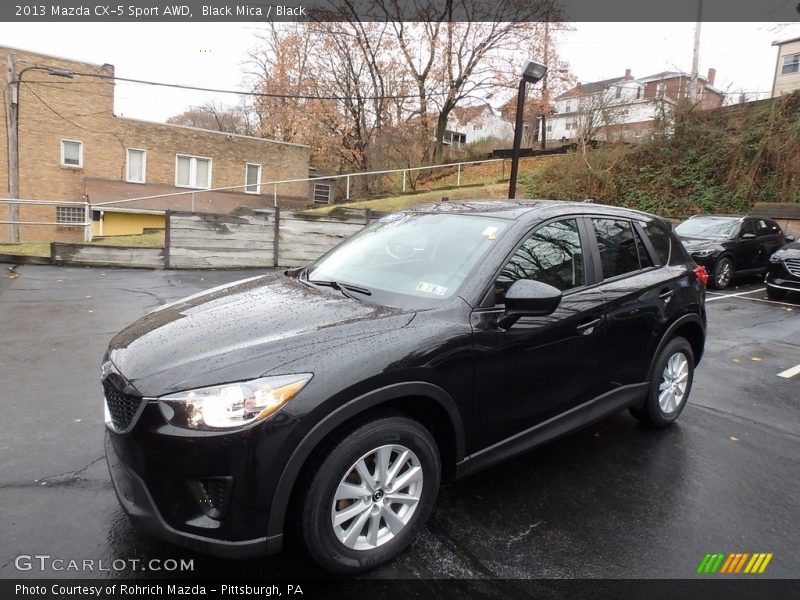 Black Mica / Black 2013 Mazda CX-5 Sport AWD