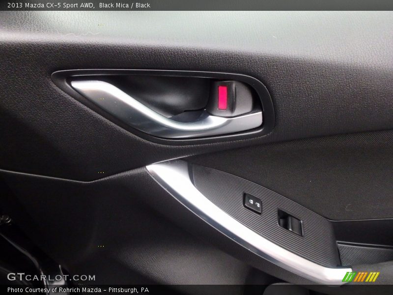 Black Mica / Black 2013 Mazda CX-5 Sport AWD