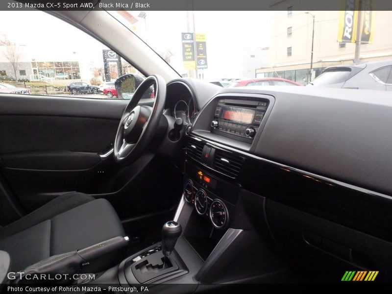 Black Mica / Black 2013 Mazda CX-5 Sport AWD