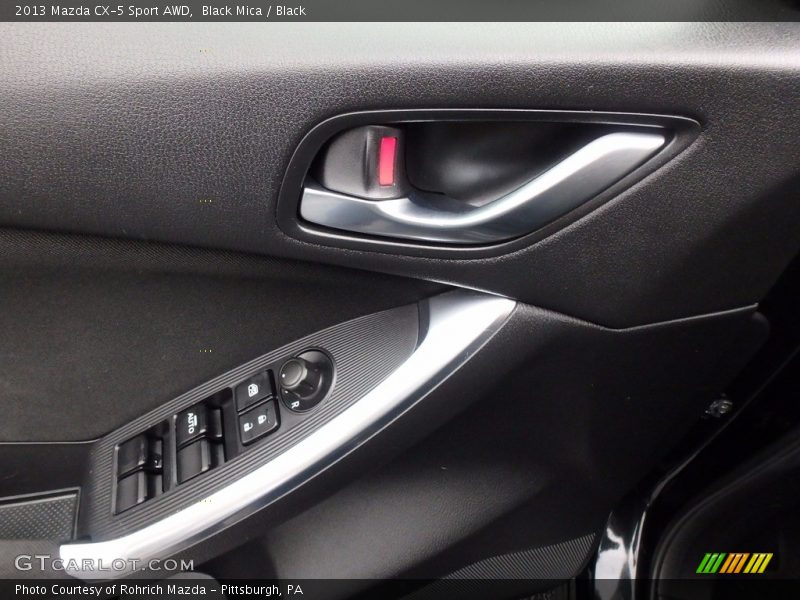 Black Mica / Black 2013 Mazda CX-5 Sport AWD