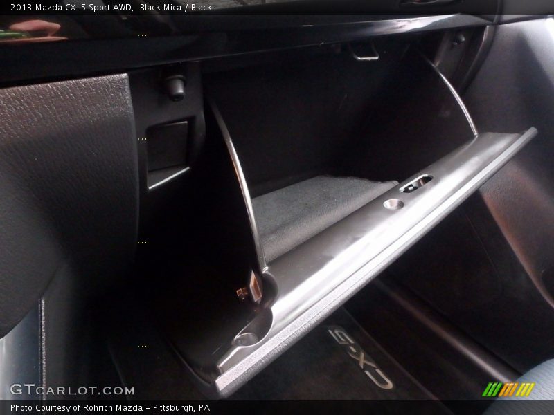 Black Mica / Black 2013 Mazda CX-5 Sport AWD