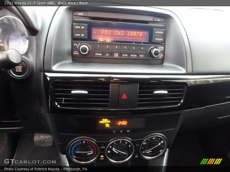 Black Mica / Black 2013 Mazda CX-5 Sport AWD