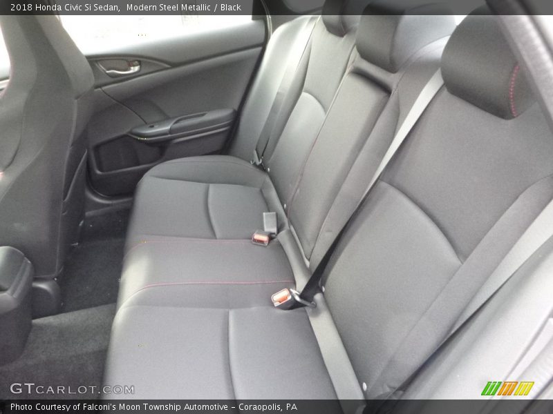 Rear Seat of 2018 Civic Si Sedan