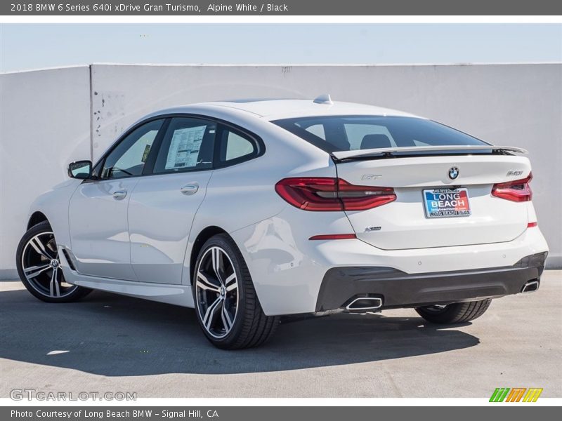 Alpine White / Black 2018 BMW 6 Series 640i xDrive Gran Turismo
