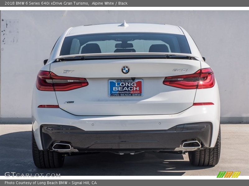 Alpine White / Black 2018 BMW 6 Series 640i xDrive Gran Turismo
