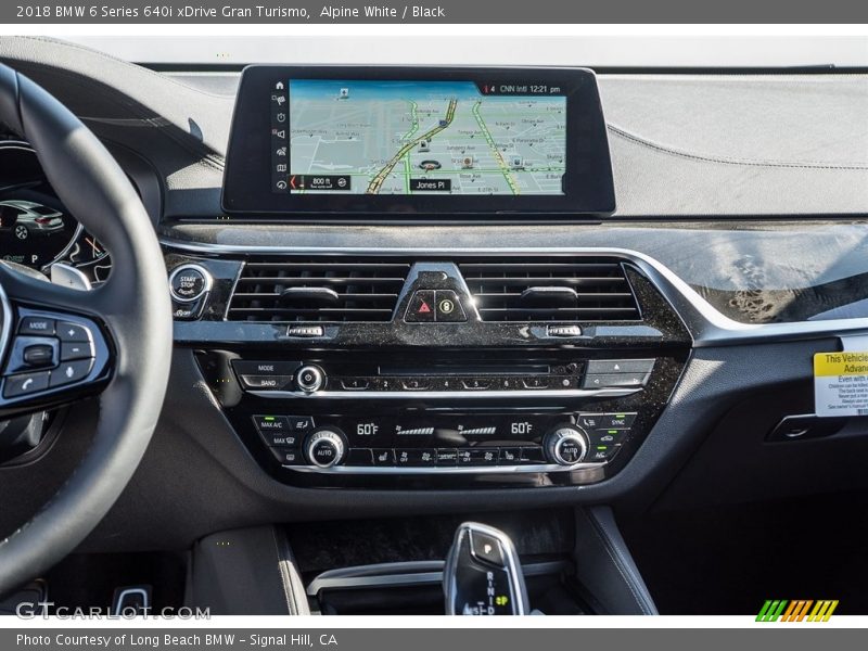 Alpine White / Black 2018 BMW 6 Series 640i xDrive Gran Turismo