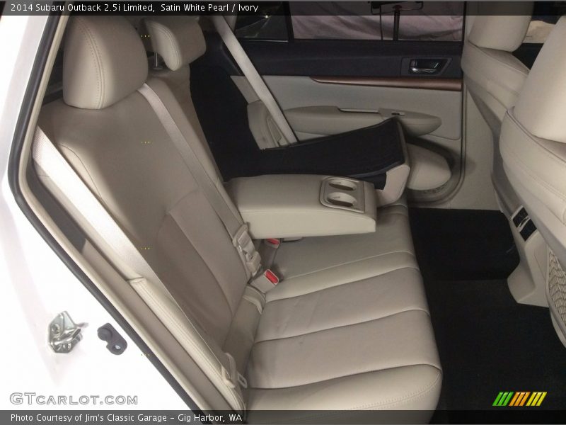 Satin White Pearl / Ivory 2014 Subaru Outback 2.5i Limited