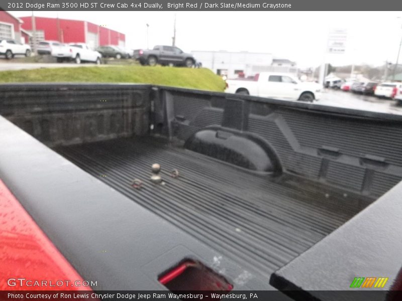 Bright Red / Dark Slate/Medium Graystone 2012 Dodge Ram 3500 HD ST Crew Cab 4x4 Dually