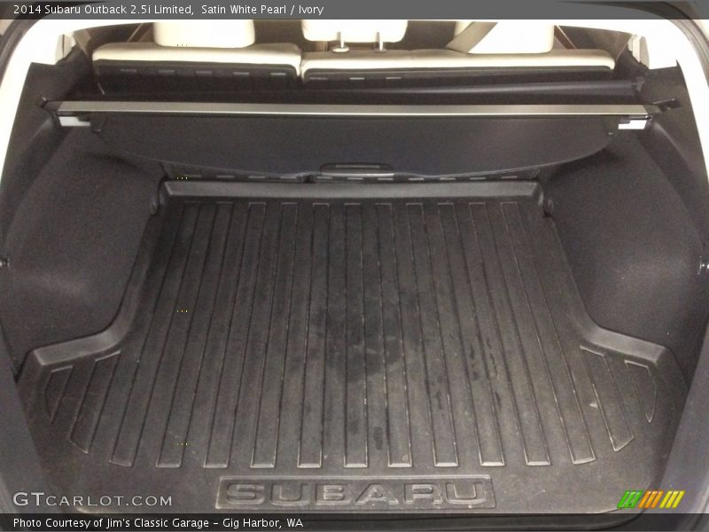 Satin White Pearl / Ivory 2014 Subaru Outback 2.5i Limited