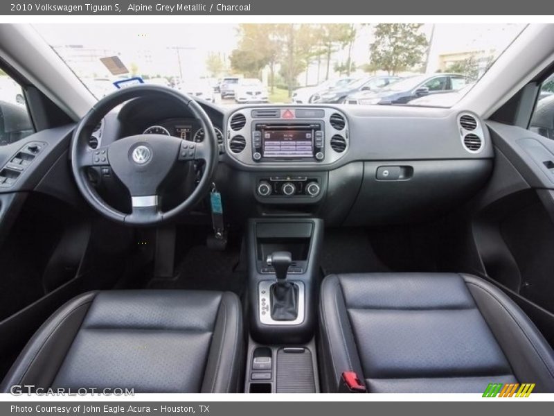 Alpine Grey Metallic / Charcoal 2010 Volkswagen Tiguan S