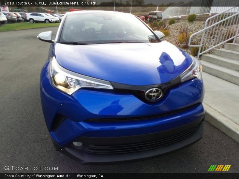 Blue Eclipse Metallic / Black 2018 Toyota C-HR XLE
