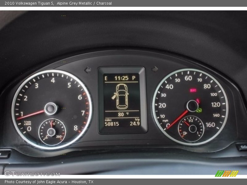 Alpine Grey Metallic / Charcoal 2010 Volkswagen Tiguan S