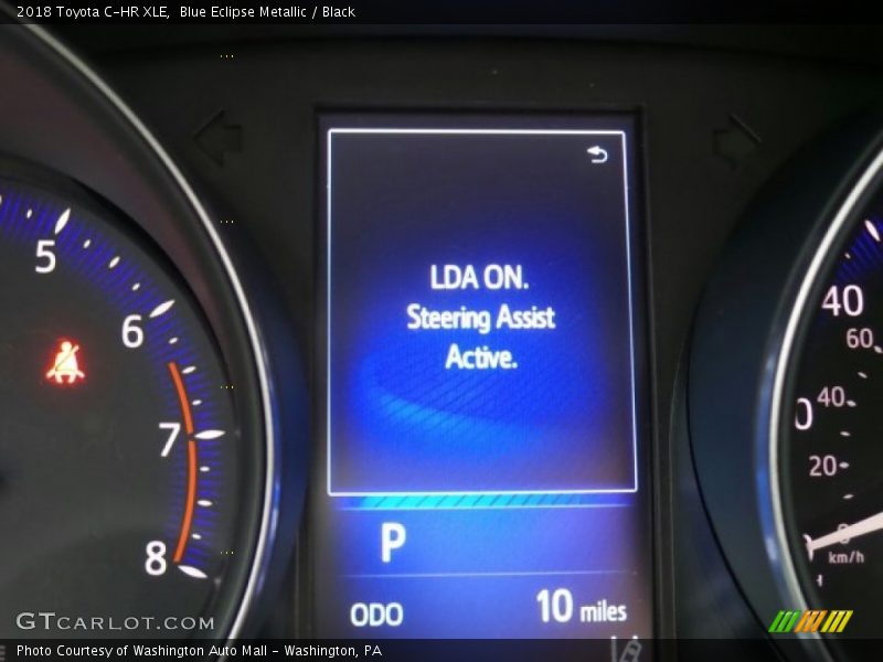 Blue Eclipse Metallic / Black 2018 Toyota C-HR XLE