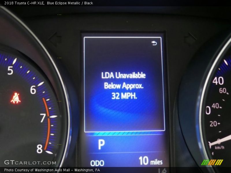Blue Eclipse Metallic / Black 2018 Toyota C-HR XLE