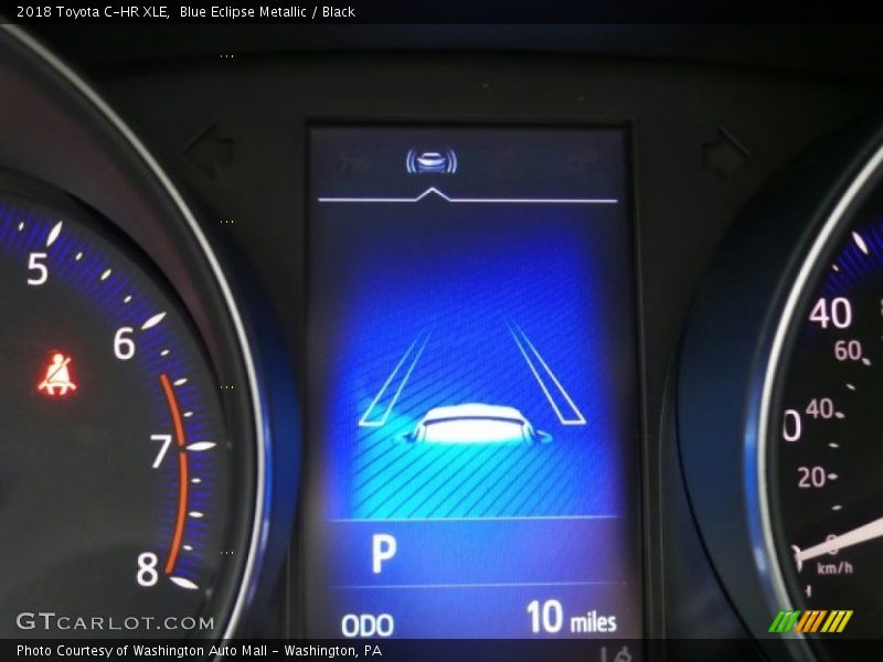 Blue Eclipse Metallic / Black 2018 Toyota C-HR XLE