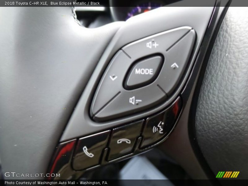 Blue Eclipse Metallic / Black 2018 Toyota C-HR XLE