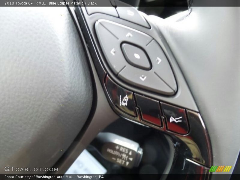 Blue Eclipse Metallic / Black 2018 Toyota C-HR XLE