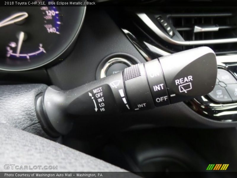 Blue Eclipse Metallic / Black 2018 Toyota C-HR XLE