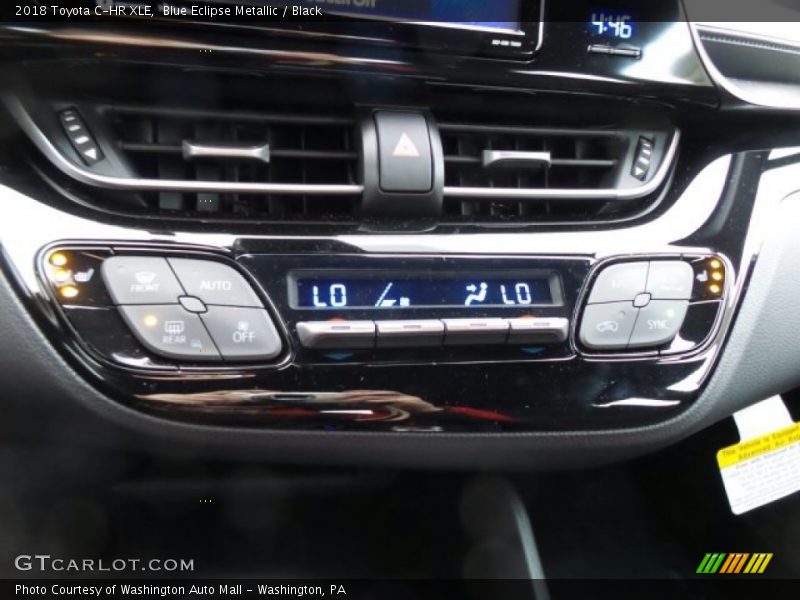 Blue Eclipse Metallic / Black 2018 Toyota C-HR XLE