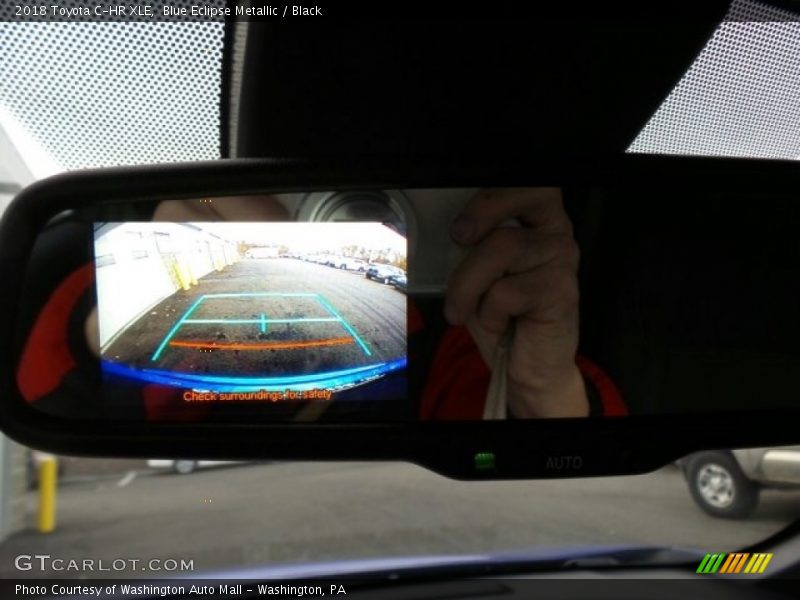 Blue Eclipse Metallic / Black 2018 Toyota C-HR XLE