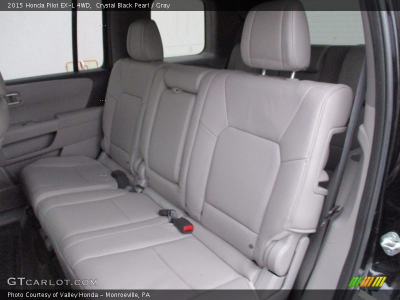 Crystal Black Pearl / Gray 2015 Honda Pilot EX-L 4WD