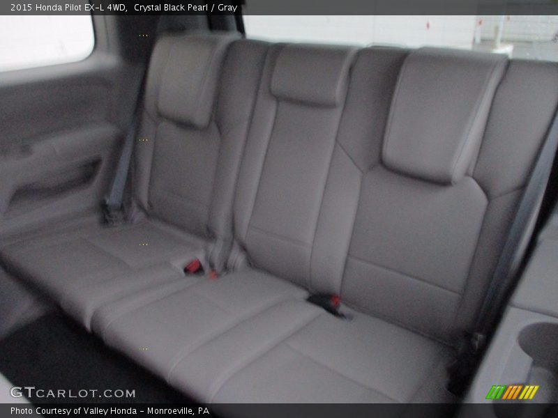 Crystal Black Pearl / Gray 2015 Honda Pilot EX-L 4WD