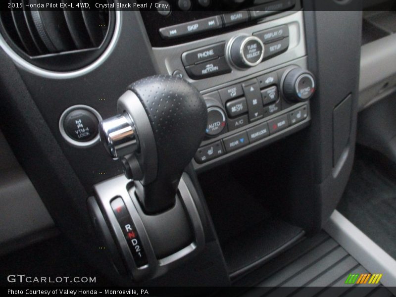 Crystal Black Pearl / Gray 2015 Honda Pilot EX-L 4WD