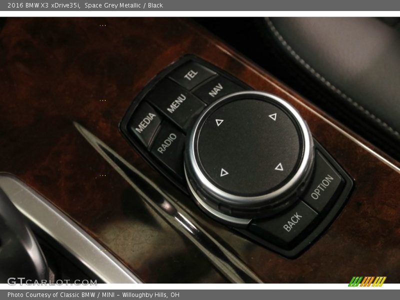 Space Grey Metallic / Black 2016 BMW X3 xDrive35i