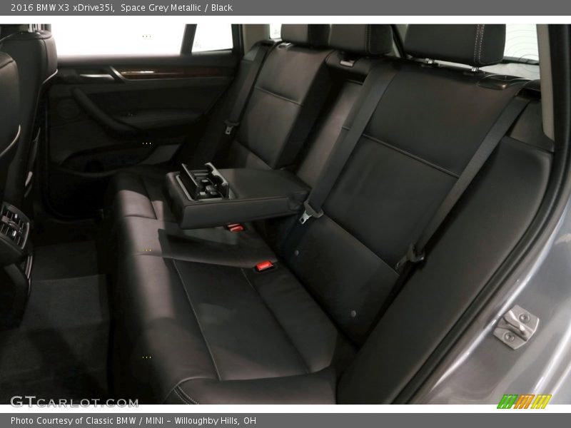 Space Grey Metallic / Black 2016 BMW X3 xDrive35i