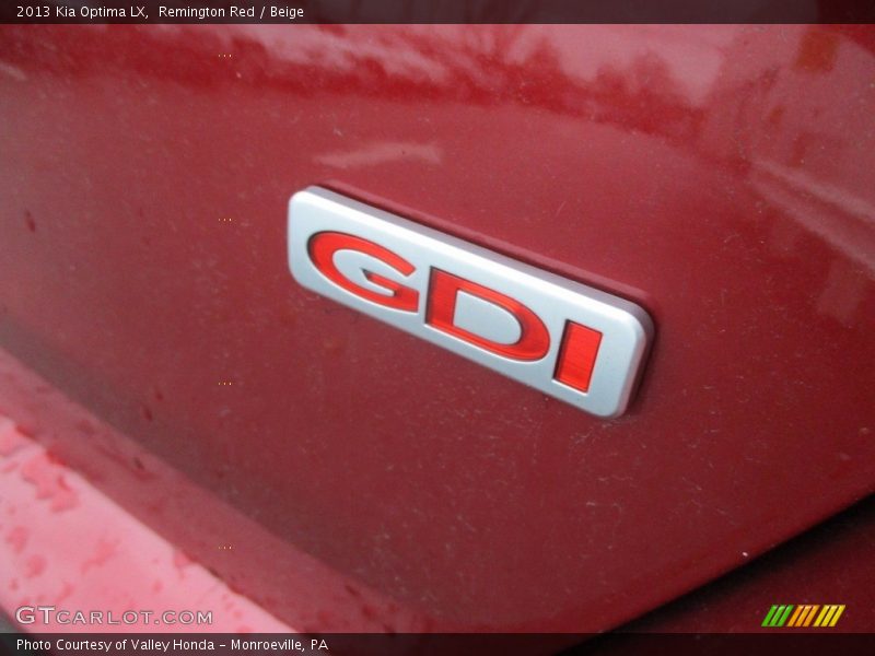 Remington Red / Beige 2013 Kia Optima LX