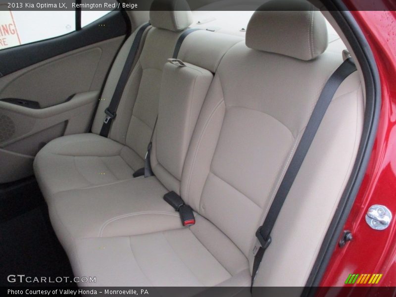 Remington Red / Beige 2013 Kia Optima LX