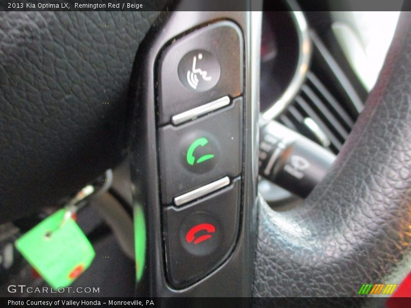 Remington Red / Beige 2013 Kia Optima LX