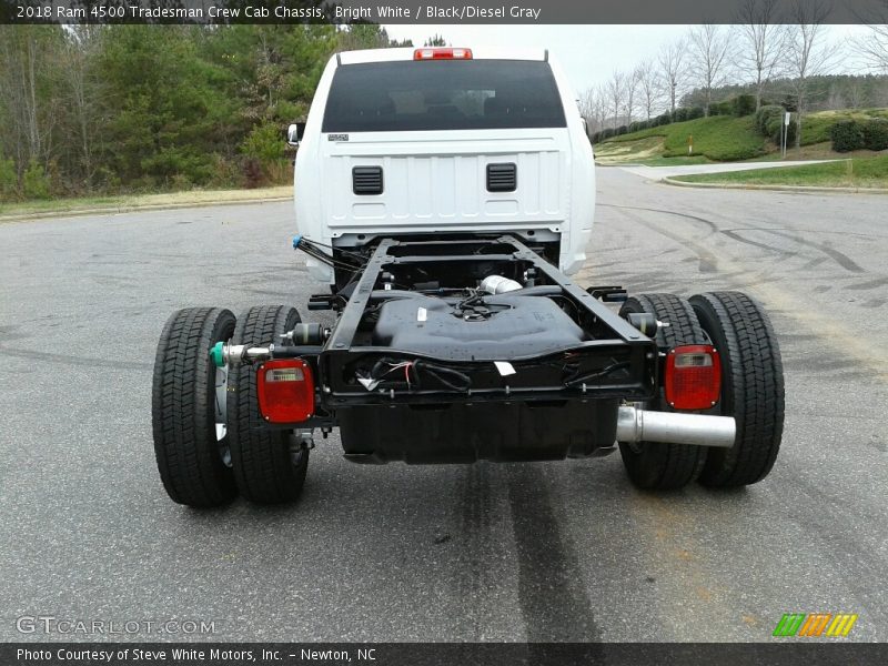 Bright White / Black/Diesel Gray 2018 Ram 4500 Tradesman Crew Cab Chassis