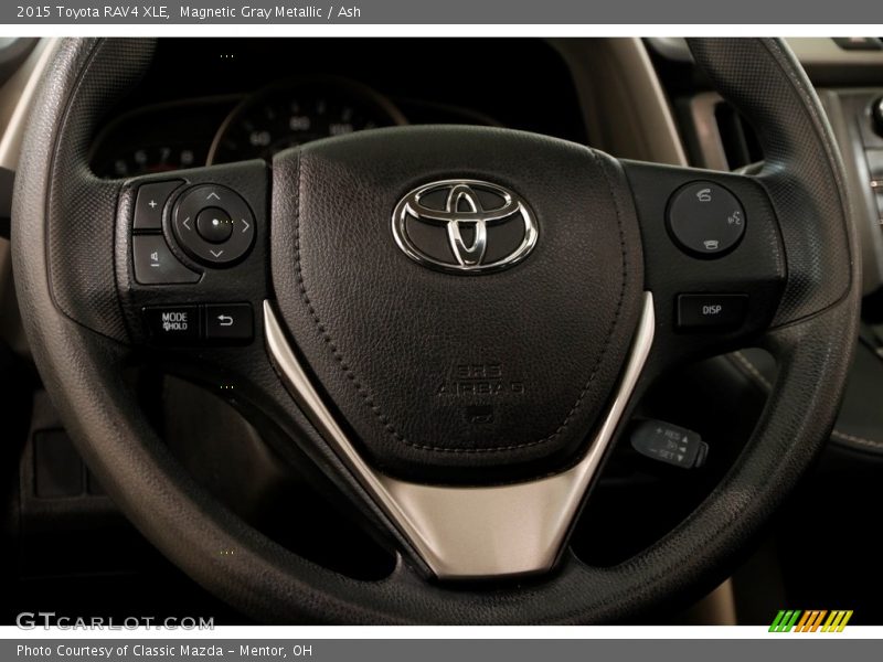 Magnetic Gray Metallic / Ash 2015 Toyota RAV4 XLE