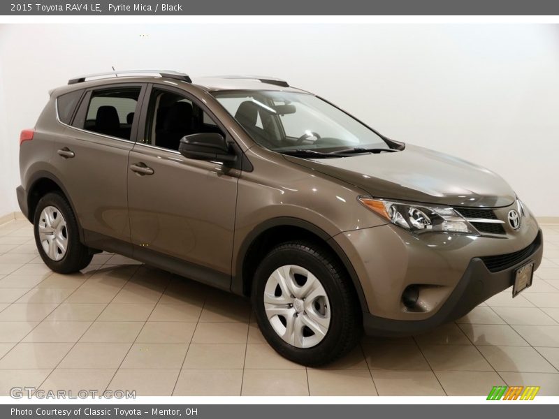 Pyrite Mica / Black 2015 Toyota RAV4 LE