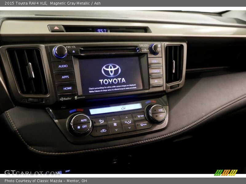 Magnetic Gray Metallic / Ash 2015 Toyota RAV4 XLE
