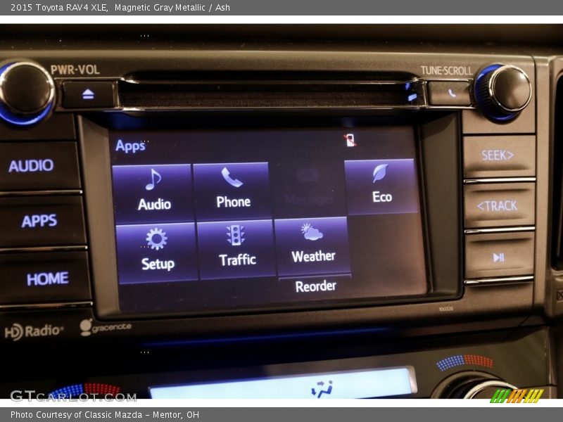 Magnetic Gray Metallic / Ash 2015 Toyota RAV4 XLE