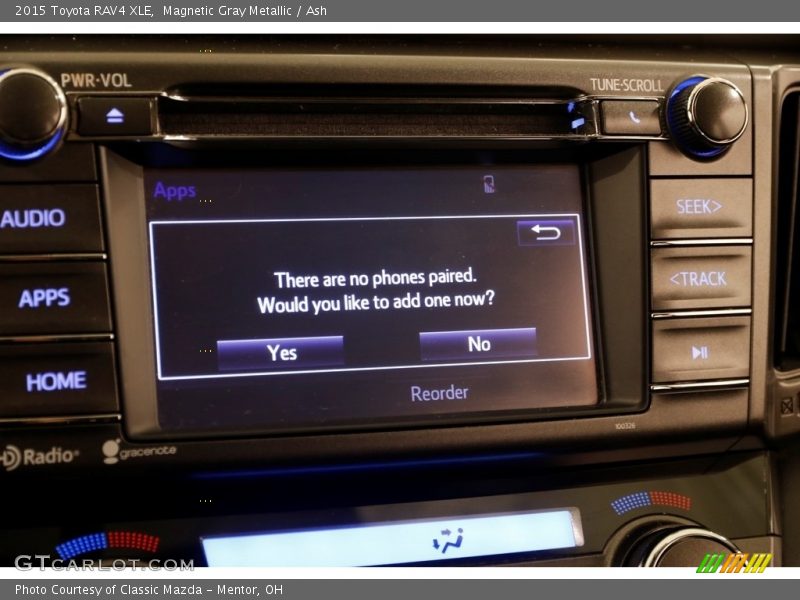 Magnetic Gray Metallic / Ash 2015 Toyota RAV4 XLE
