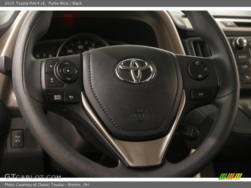 Pyrite Mica / Black 2015 Toyota RAV4 LE