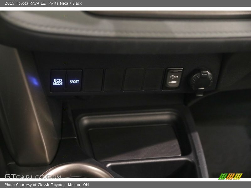 Pyrite Mica / Black 2015 Toyota RAV4 LE